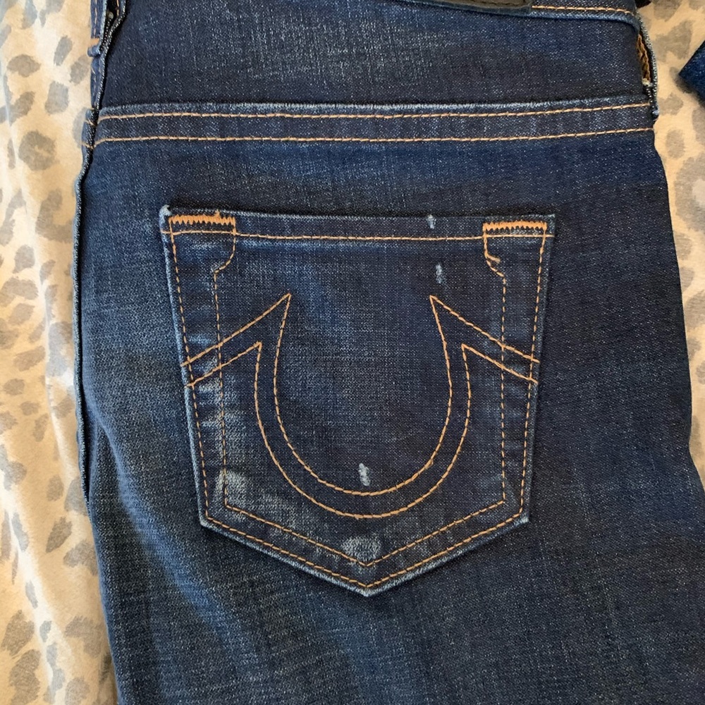 True Religion “Halle” Mid-rise Jean